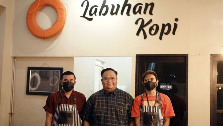 Founder Labuhan Kopi, Farhan Bagus. (Foto: dok Labuhan Kopi)