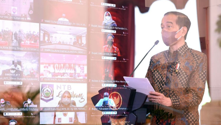 Presiden RI Jokowi Minta Ketersediaan Stok dan Harga Bahan Pokok Terus Dikawal
