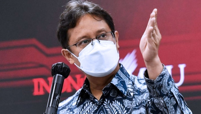Menteri Kesehatan (Menkes) Budi Gunadi Sadikin saat memberikan keterangan pers di Jakarta (foto: Dokumen/Setkab)