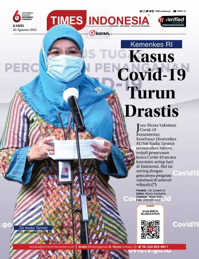 Edisi Kamis, 26 Agustus 2021: E-Koran, Bacaan Positif Masyarakat 5.0