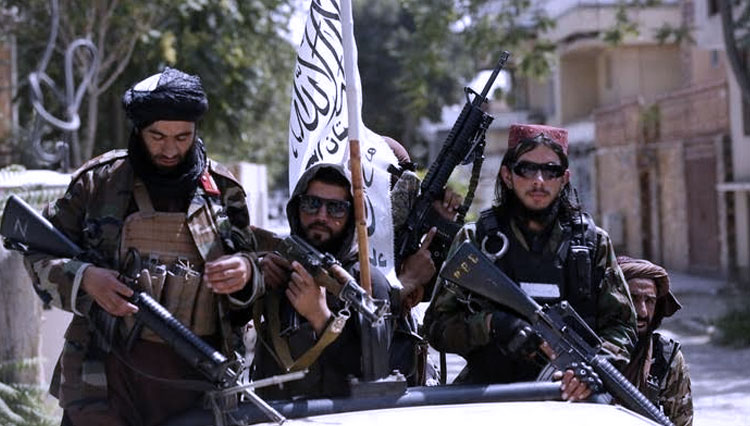 Kelompok Taliban yang saat ini menguasai Afganistan. (FOTO: AP)