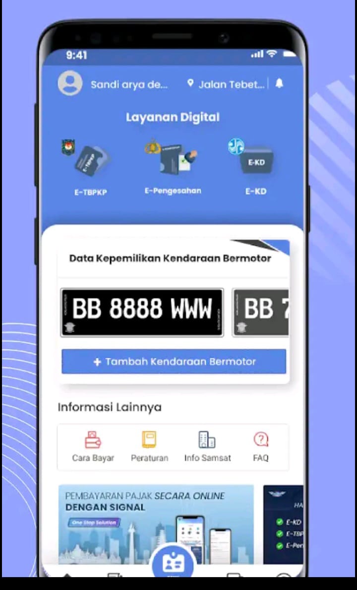 Signa Apk Dengan Aplikasi SIGNAL, Kini Pembayaran PKB Semakin Efisien - TIMES ...
