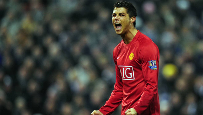 Cristiano Ronaldo saat masih berseragam Manchester United. (Foto: transfermarkt)