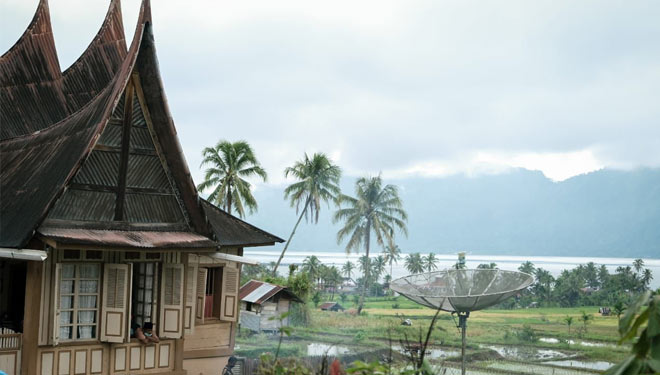 Desa Wisata Sungai Batang di Kabupaten Agam, Sumatra Barat, masuk dalam 50 besar desa wisata Anugerah Desa Wisata Indonesia (ADWI) 2021.  (foto: Kemenparekraf RI)