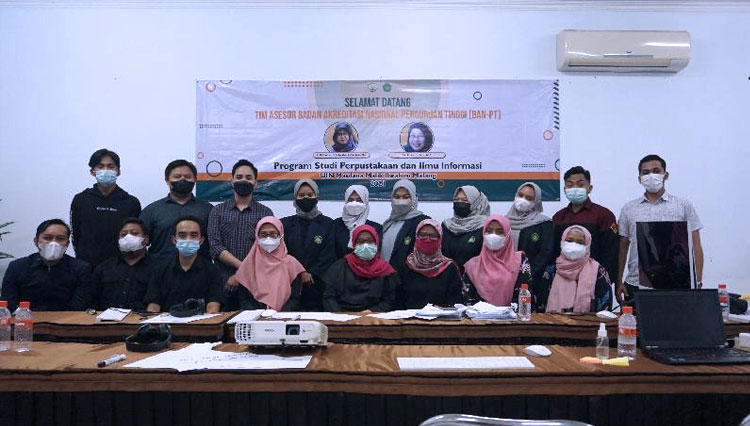 Akreditasi, Prodi Perpustakaan dan Ilmu Informasi UIN Malang Dinilai Tim Asesor BAN-PT