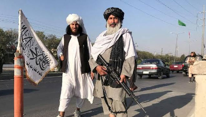 Kelompok Taliban yang kini menduduki Afganistan. (FOTO: REUTERS/Stringer)