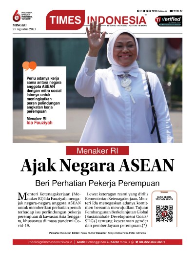 Edisi Minggu, 29 Agustus 2021: E-Koran, Bacaan Positif Masyarakat 5.0