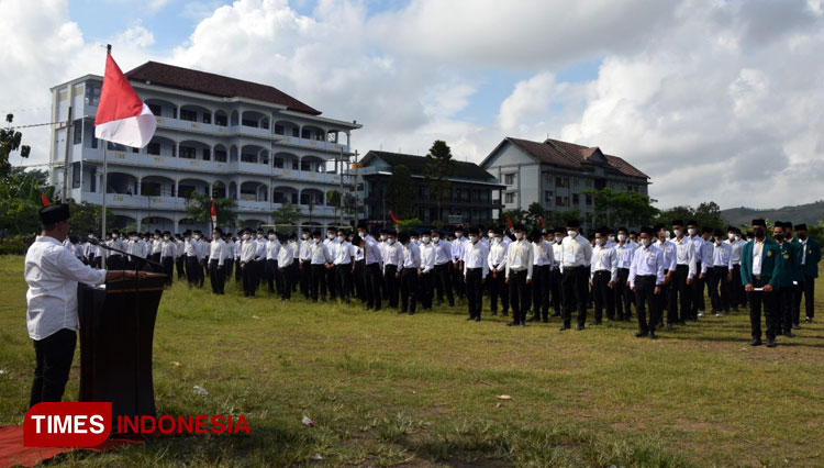 415 Mahasiswa Baru IAI Darussalam Blokagung Banyuwangi Ikuti Kegiatan ORDIK 2021