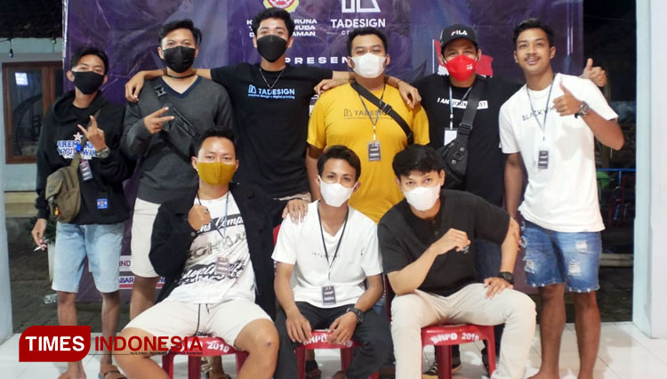 Panitia Turnamen e-sport mobile legend. (Foto : Rizki Alfian/ TIMES Indonesia)