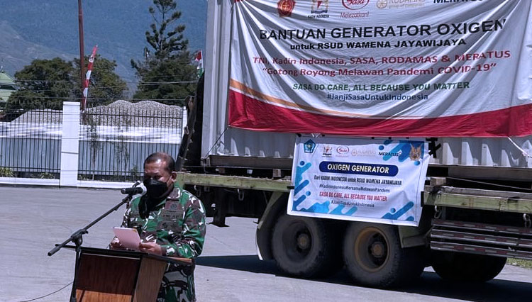 generator oksigen bantuan TNI 4