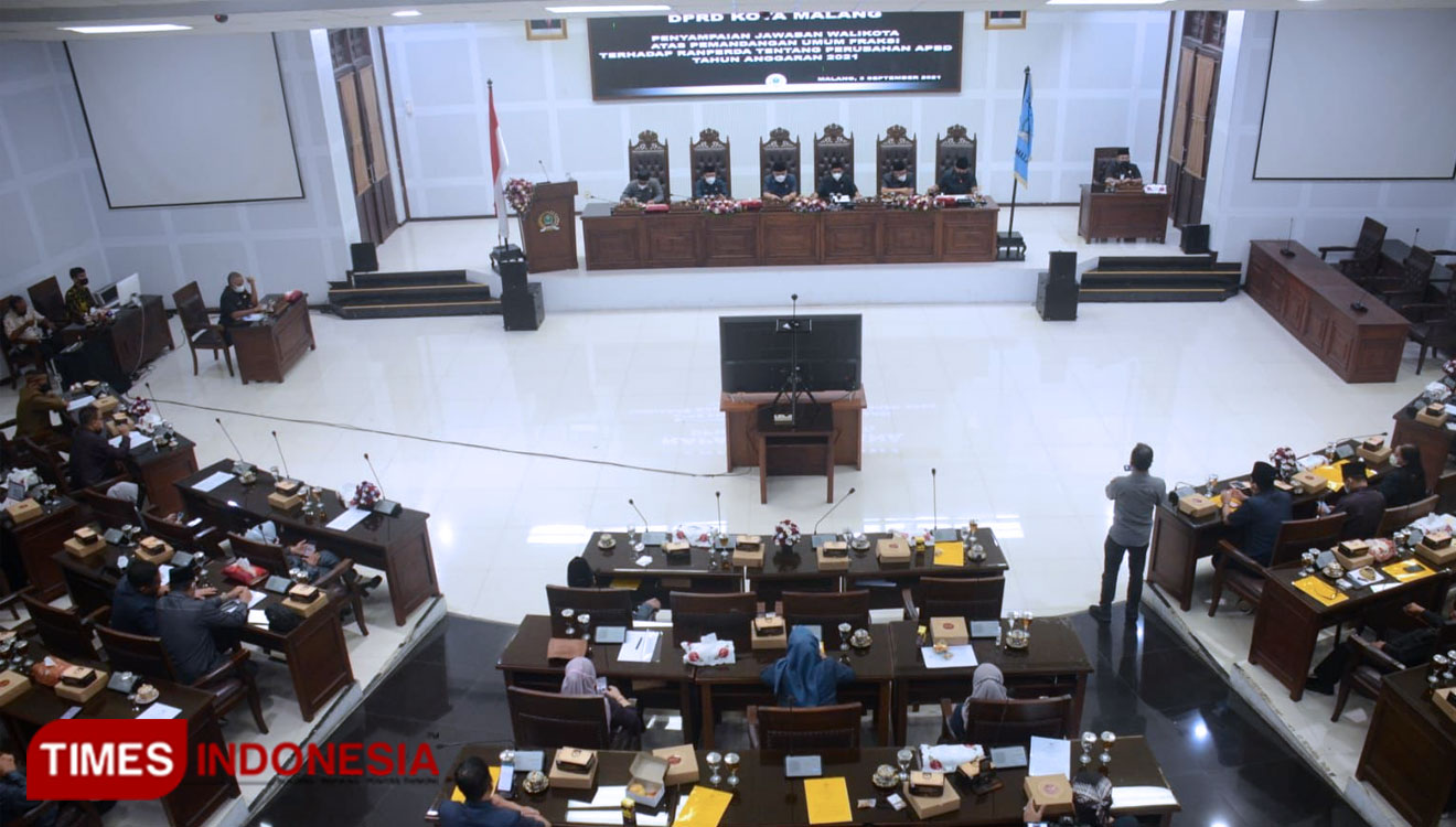 Paripurna DPRD Kota Malang c