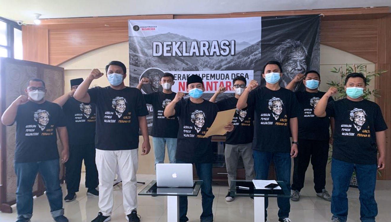 Deklarasi dukungan dari Gerakan Pemuda Desa Nusantara (GPN) untuk Ganjar Pranowo agar maju di pencalonan presiden. (Dok.) 