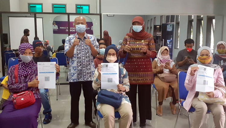 Vaksinasi di Ciamis a