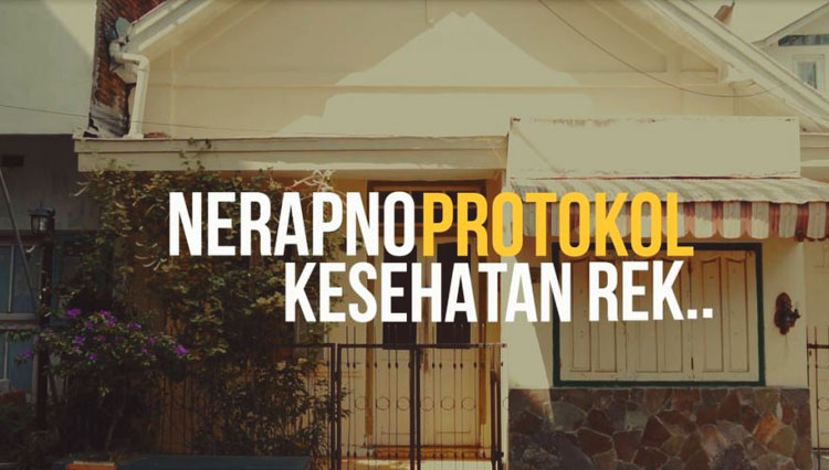 Penerapan Protokol Kesehatan di Kampung Wisata Heritage Kayutangan Kota Malang pada Masa Pandemi Covid-19. (FOTO: AJP TIMES Indonesia)