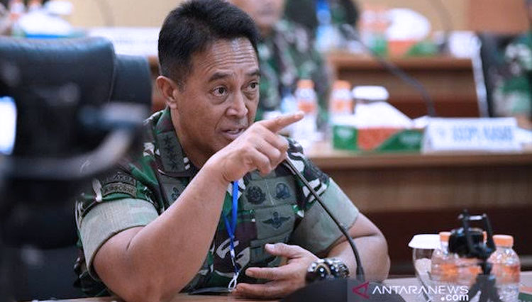 Andika Perkasa, Jenderal Bertabur Prestasi Calon Kuat Panglima TNI