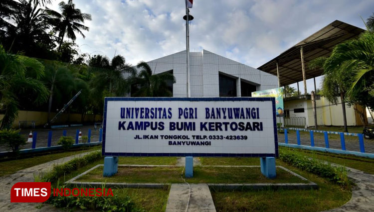 Kampus Universitas PGRI Banyuwangi. (Foto: Hafid Nurhabibi/ TIMES Indonesia).