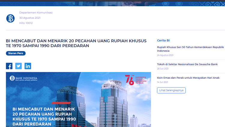 cek fakta penukaran Uang Koin 500 bank indonesia 4