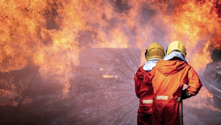 Ilustrasi - Kebakaran. (FOTO: Istockphoto)