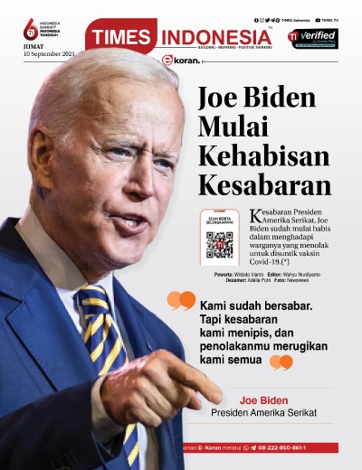 Edisi Jumat, 10 September 2021: E-Koran, Bacaan Positif Masyarakat 5.0