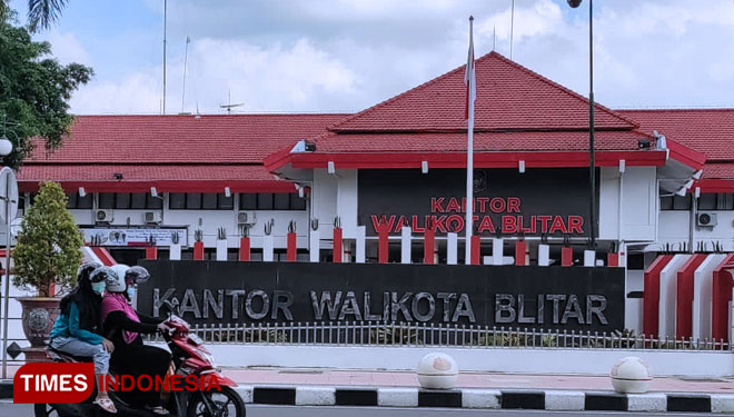 Kantor Wali Kota Blitar di Jalan Merdeka Kota Blitar (Foto: Sholeh/TIMES Indonesia)