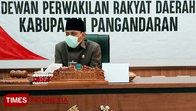 Ketua DPRD Kabupaten Pangandaran Asep Noordin. (Foto: Humas DPRD Pangandaran)