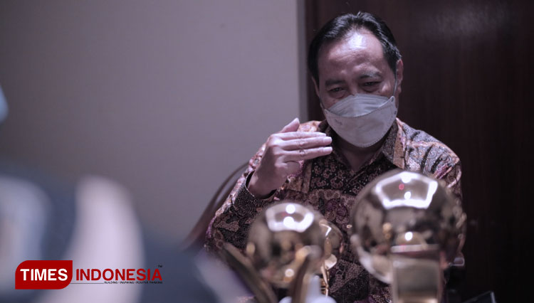 Direktur RSUD Iskak Tulungagung, dr. Supriyanto Dharmoredjo. (FOTO: Misbahul Munir/TIMES Indonesia)