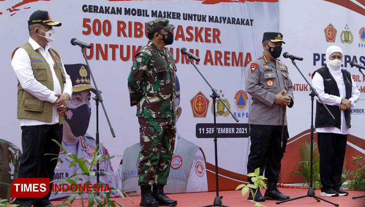 Panglima TNI dan Kapolri Apresiasi Capaian Vaksinasi Kota Malang Tertinggi se Malang Raya