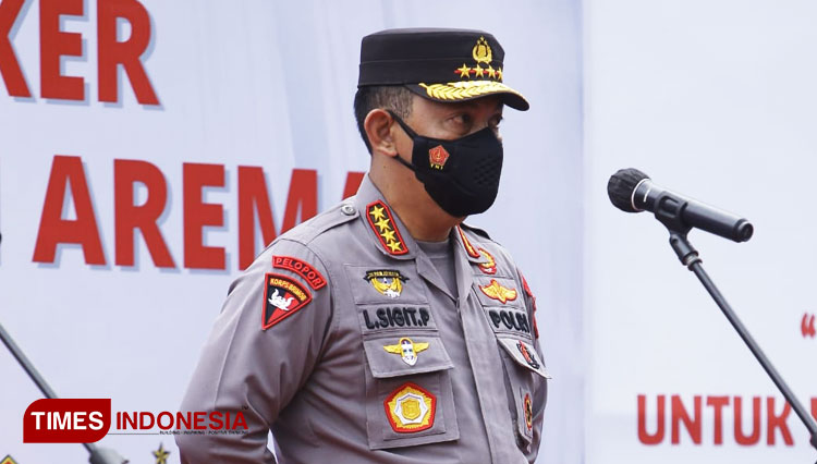 Kapolri Jendral Polisi Listyo Sigit Prabowo. (FOTO: Ryan/TIMES Indonesia)