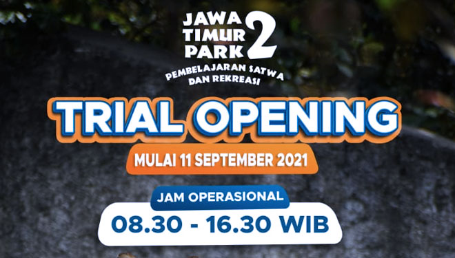Jawa Timur Park 2 termasuk 4 obyek wisata yang sudah mendapatkan izin uji operasional dari Kemenparkraf dari 20 obyek wisata di Indonesia. (Foto: JTP2 for TIMES Indonesia)