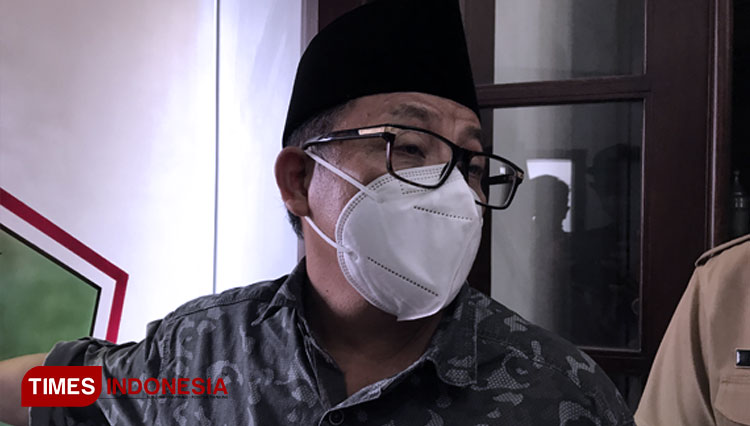 Wali Kota Malang, Sutiaji saat ditemui awak media di Balai Kota Malang, Senin (13/9/2021). (FOTO: Rizky Kurniawan Pratama/TIMES Indonesia)