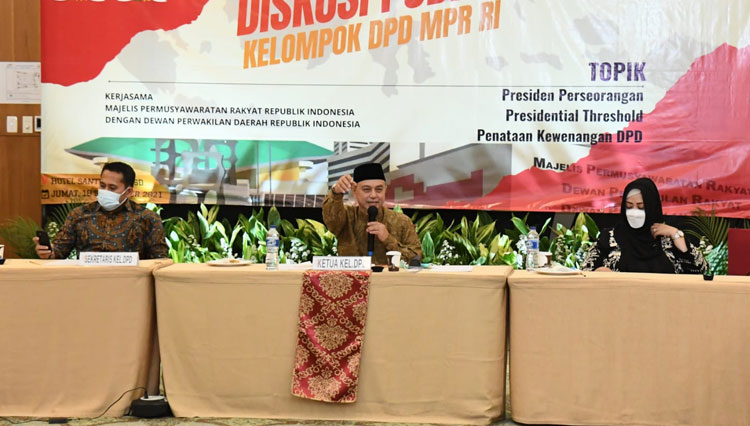 Diskusi Publik Kelompok DPD MPR RI a