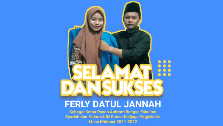 PMII Rayon Ashram Bangsa UIN Sunan Kalijaga Kini Miliki Ketua Baru