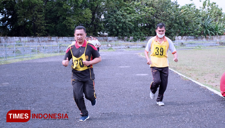 Disiplin kesehatan, Polres Tegal Gelar TKJ Berkala