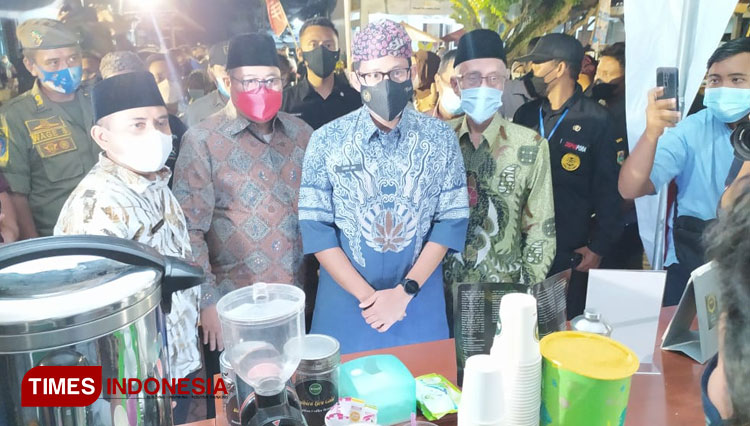 Menparekraf RI Sandiaga Uno Sebut Kopi Bondowoso yang Terenak
