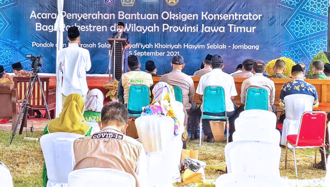 Bantu Penanganan Covid-19, ASTana Distribusikan Oksigen Konsentrator ke Ponpes