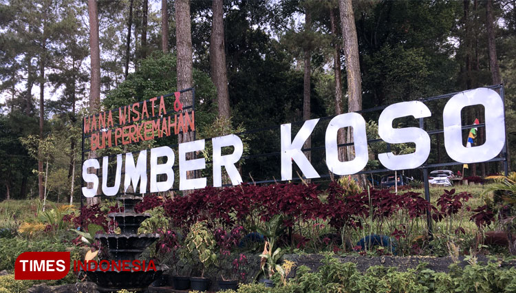 Sumber koso, wana wisata baru di Kabupaten Ngawi yang menyajikan asri alami gunung Lawu. (FOTO: M.Miftakul/TIMES Indonesia)