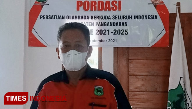 Ketua terpilih Muskab III Pordasi Pangandaran Dani Supardi (Foto: Koni Pangandaran)
