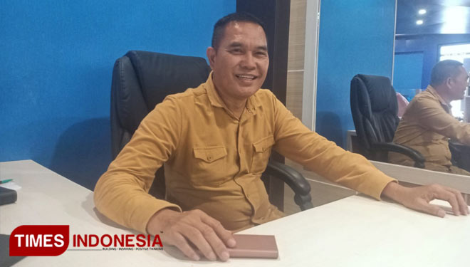 Kepala Pengelola Command Center Pemkab Pulau Morotai, Dr. Abjan Sofyan. (Foto: Abdul H Husain/TIMES Indonesia).