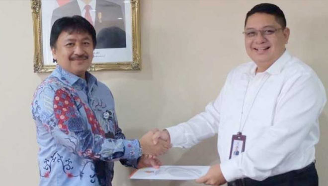 Direktur Teknik Angkasa Pura 1 Lukman F Laisa (kiri). (Foto: Dok. Kementerian BUMN)