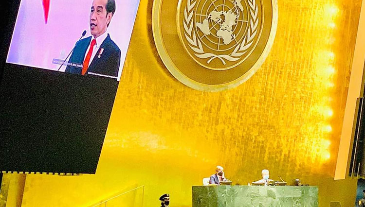 Pidato di PBB, Jokowi: Indonesia Berupaya Agar G20 Dapat Bekerja untuk Kepentingan Semua