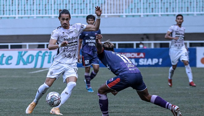 Spaso Borong Dua Gol, Bali United Kalahkan Persita 2-1