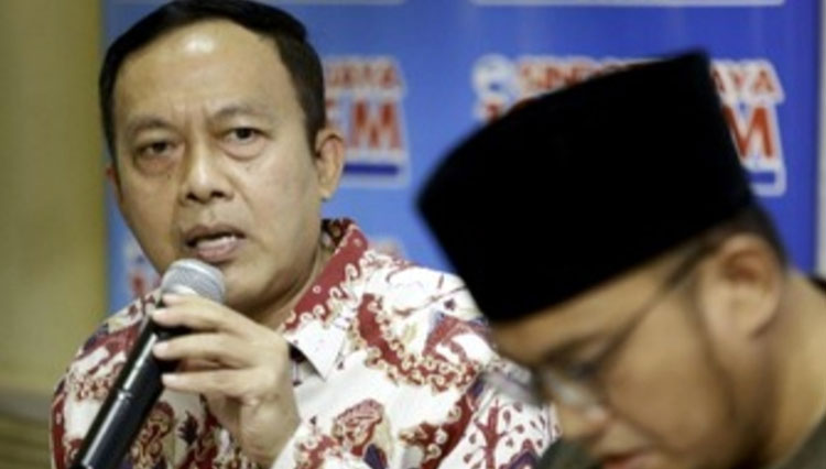 Wakil Sekjen MUI Bidang Hukum dan HAM, Ikhsan Abdullah saat menyampaikan keterangan pers di Jakarta (foto: Dokumen/MUI)