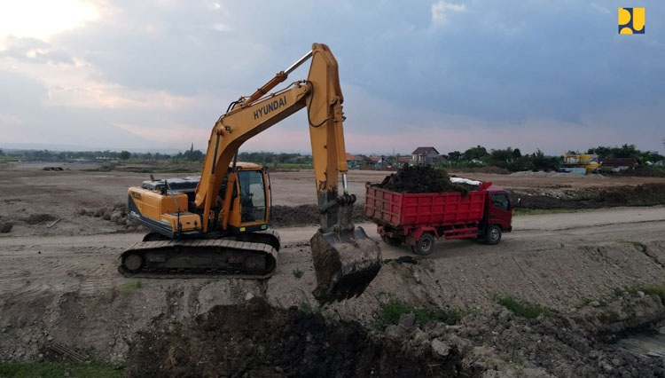 Pembangunan Jalan Tol Solo-Yogyakarta-Yogyakarta Internasional Airport Kulon Progo sepanjang 96,57 km dimulai (FOTO: Biro Komunikasi Publik Kementerian PUPR RI)