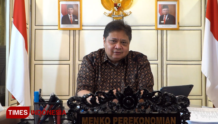 Menteri Koordinator Bidang Perekonomian Airlangga Hartarto. (foto: Dok. TIMES Indonesia)