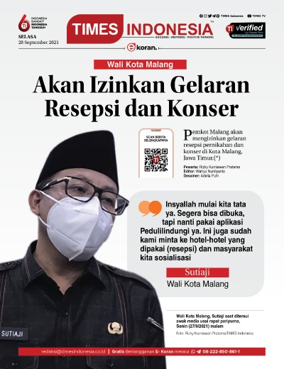 Edisi Selasa, 28 September 2021: E-Koran, Bacaan Positif Masyarakat 5.0