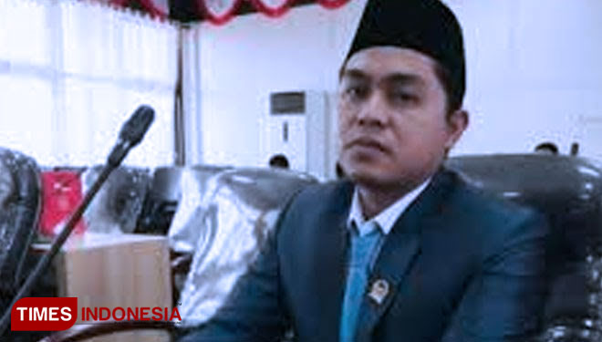 Anggota Komisi I DPRD Kabupaten Pamekasan Ali Masykur. (Foto: Akhmad Syafi'i/TIMES Indonesia)
