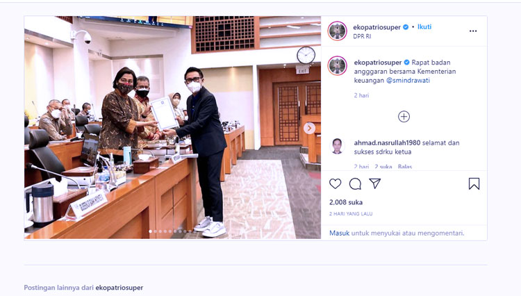 cek fakta eko patrio meninggal dunia 2