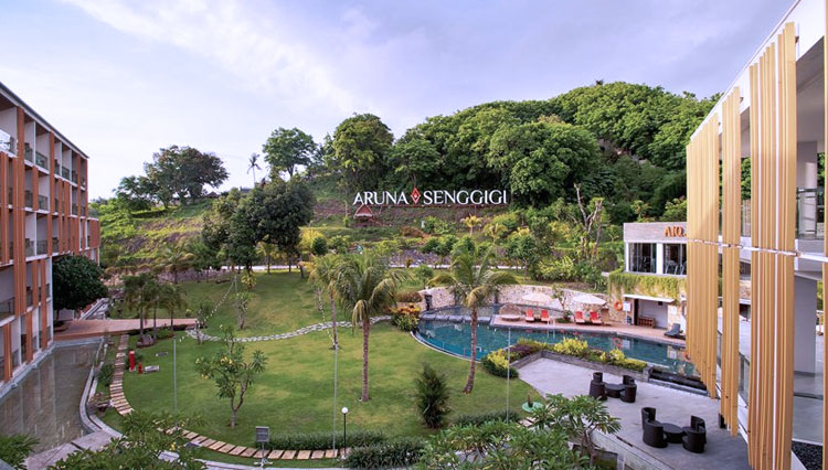 Aruna Senggigi Resort & Convention siap menyambut wisatawan saat gelaran World Superbike. (Foto: Markom Aruna Senggigi)