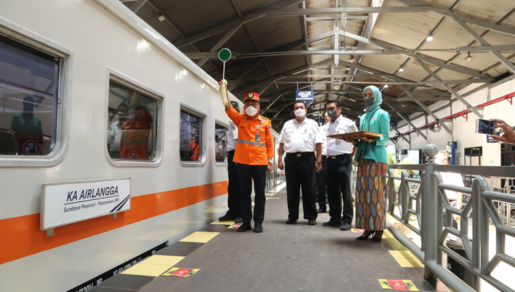 Diluncurkan Hari Ini, Yuk Cobain KA Airlangga Surabaya Pasar Turi-Pasar Senen
