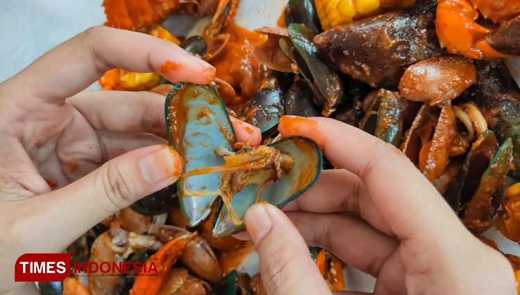  Salah satu jenis olahan seafood di kedai rumah makan seafood88 (FOTO : Dok. Seafood88 for TIMES Indonesia)